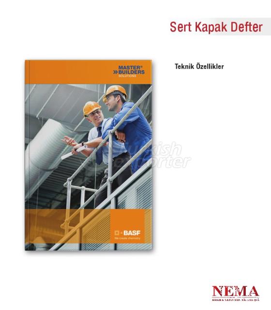 Sert Kapak Defter