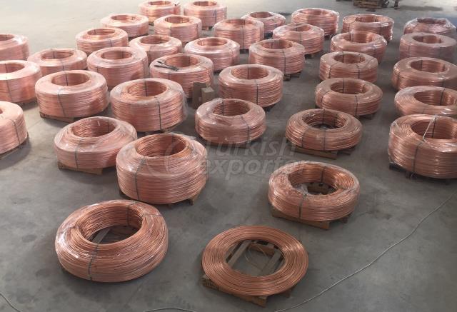 8mm copper rod (oxygen free)