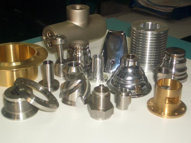 Piezas de fresado de torno CNC