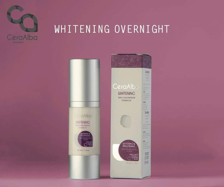 CERAALBA  WHITENING SKIN CONCENTRATE OVERNIGHT