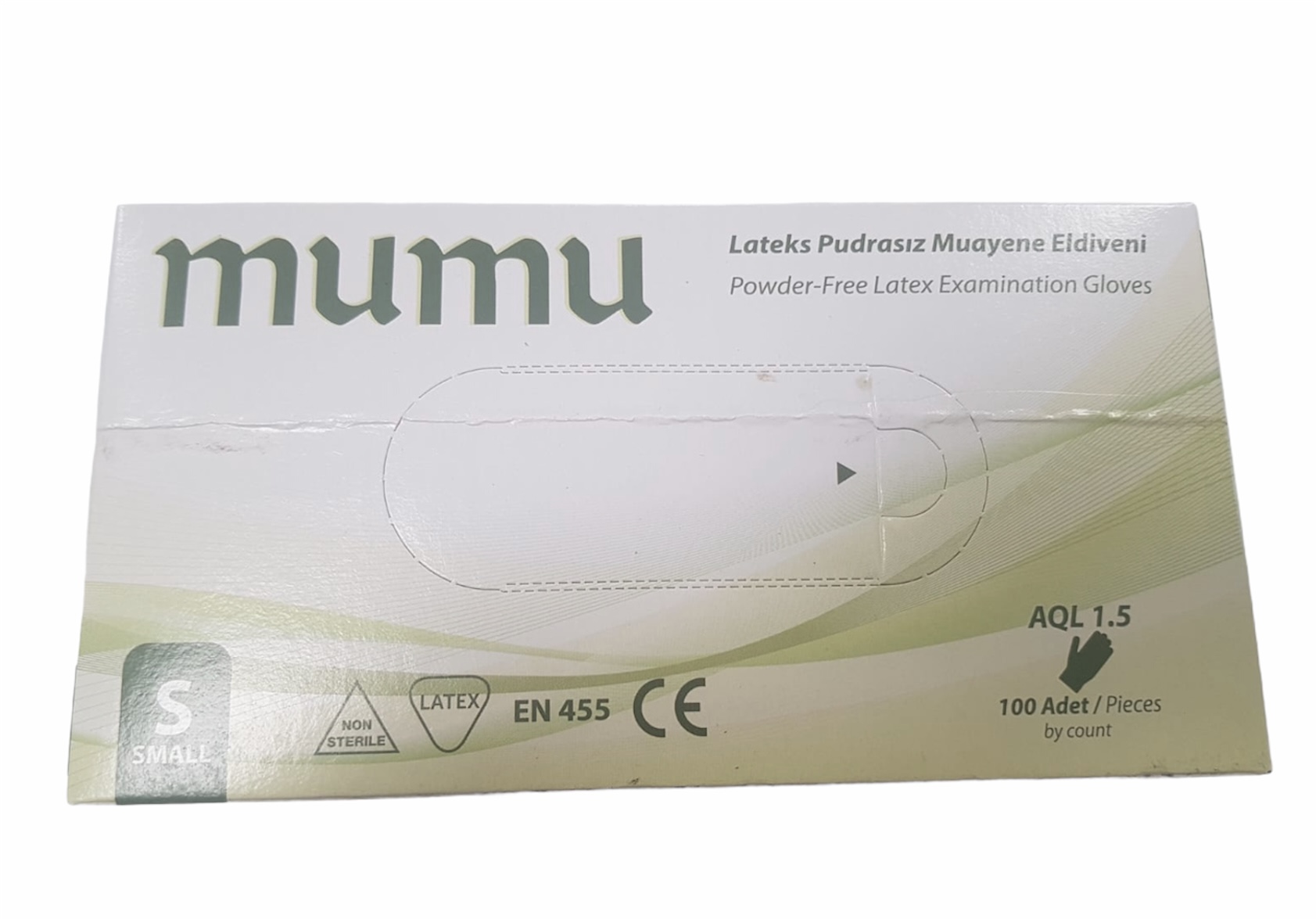 MUMU Latex Examination Gloves 