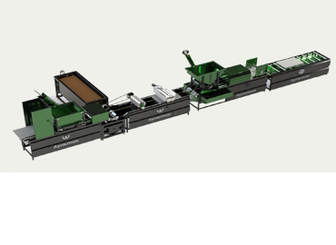 Cylindrical Seed Throwing Machine Full Unit