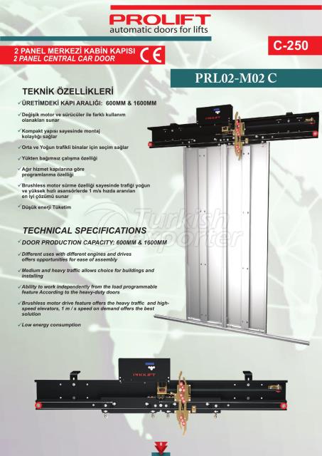 2PNL CENTRAL CAR DOOR