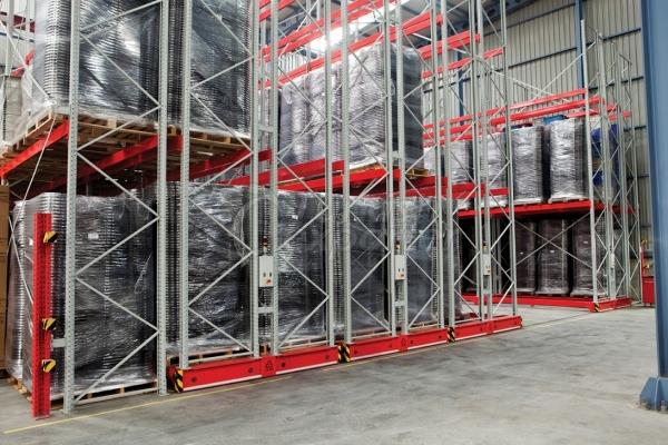 Automated Mobile Racking System