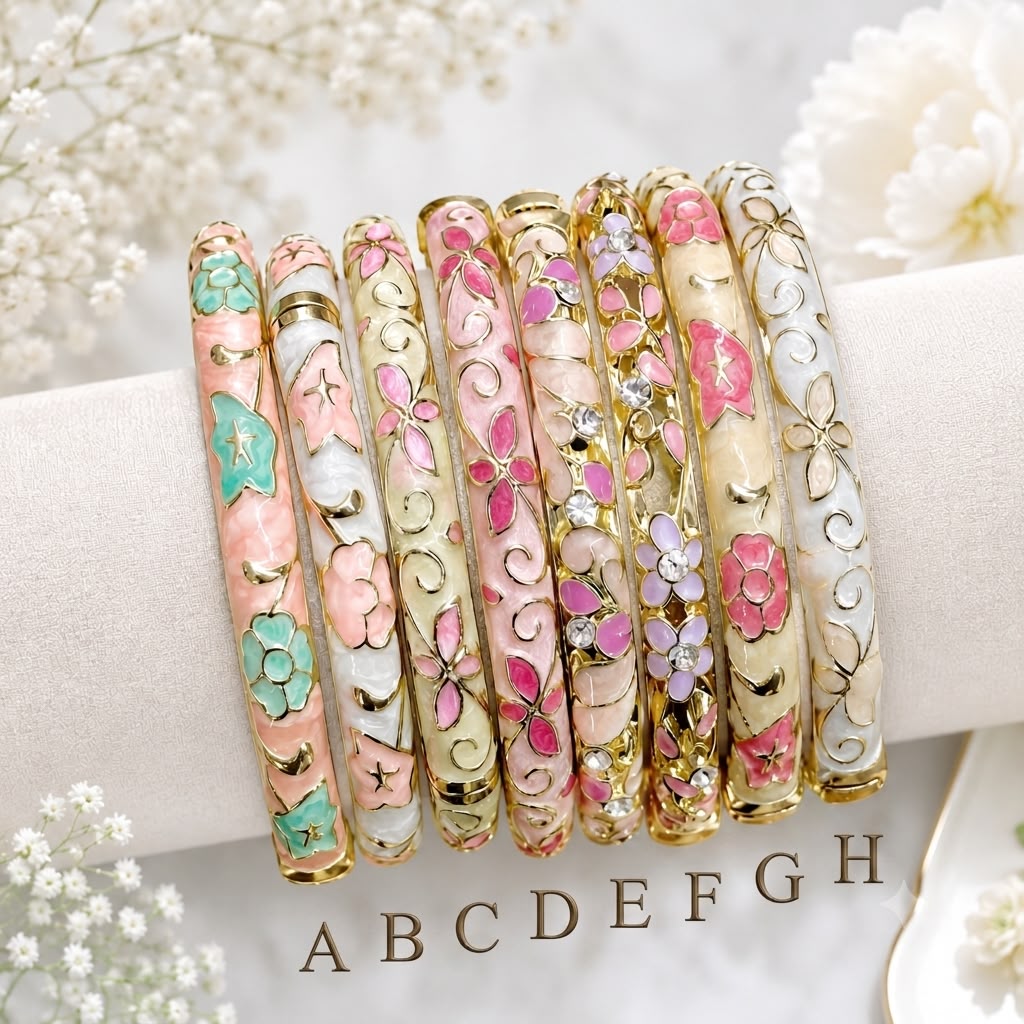 enamel bracelet