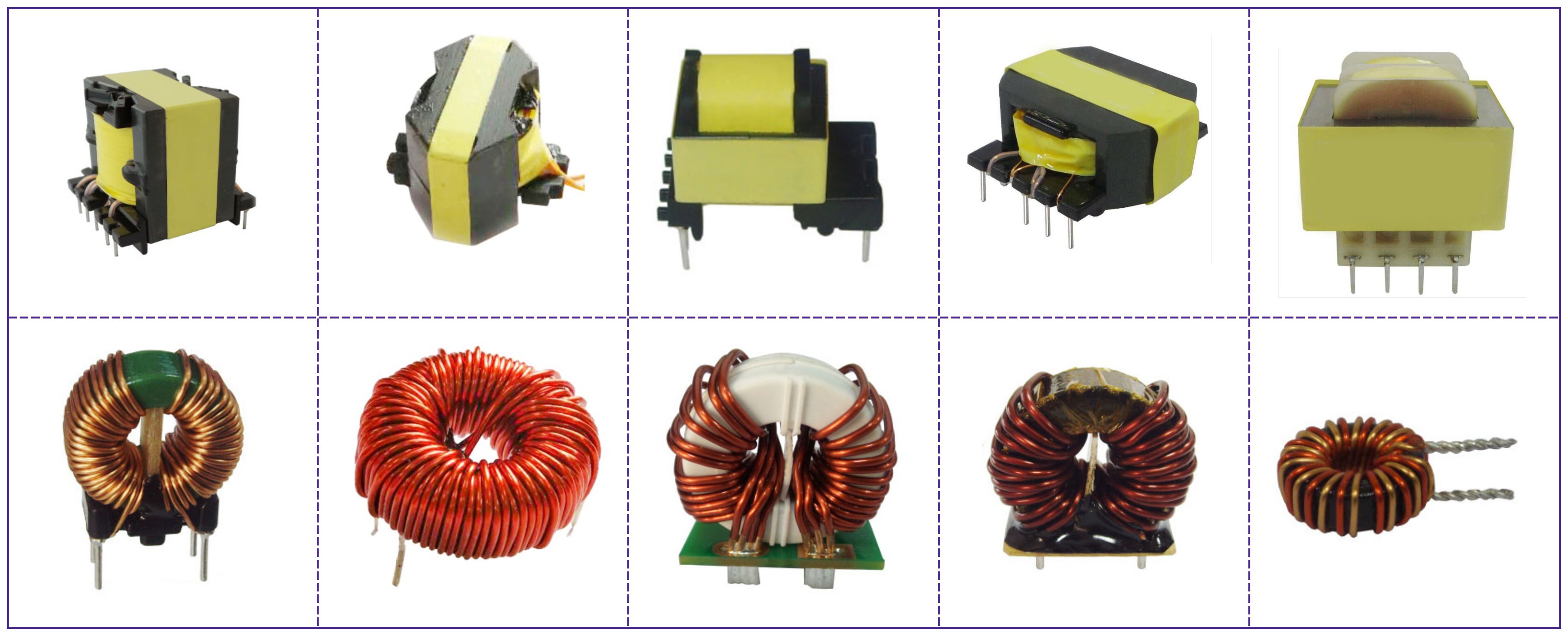 transformer and inductors