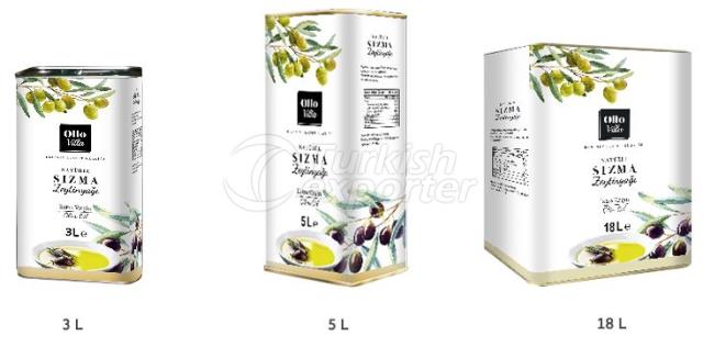 Extra Virgin Olive Oil Tin Can