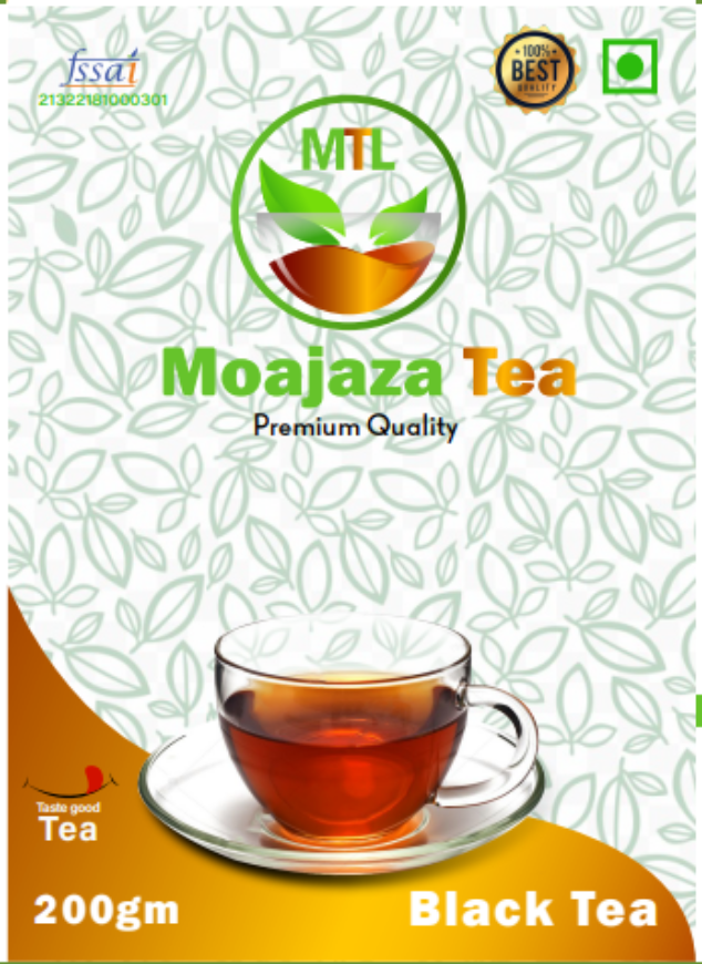 Moajaza Black Tea Premium Quality 200 Gm