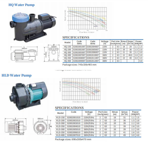 Factory Direct Swimming Pool Water Pump Sand Filter Combo For Swiming Pool Ornament Accessories