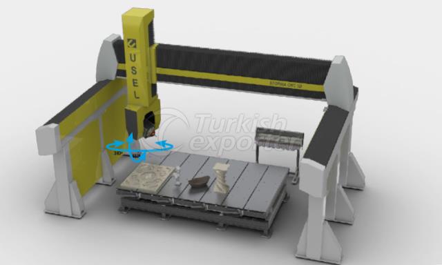 CNC 3D MERMER İŞLEME MAKİNASI