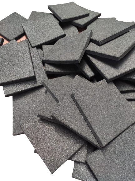 square rubber mats