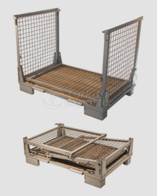 FOLDABLE MESH BOX PALLET