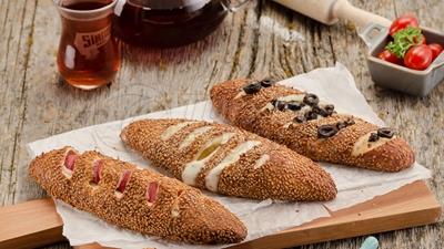Cured Olive Bagel