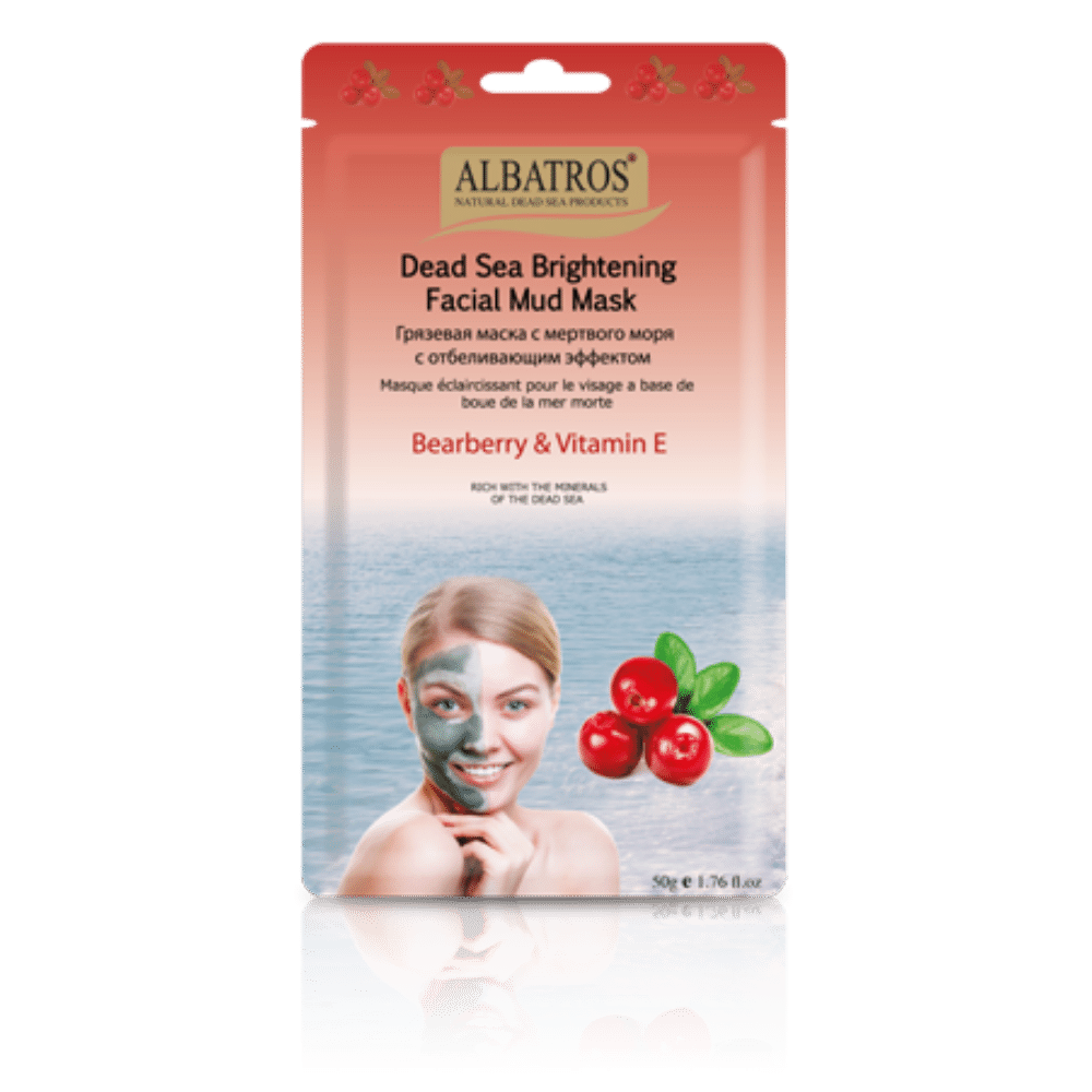 Brightening Facial mud mask ‘Bearberry & Vit E’