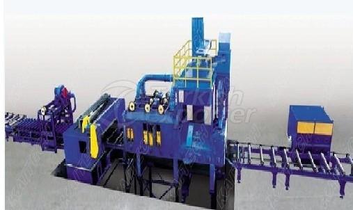 Q69 Series Steel Sheet Shot-blasting Pre-treatment Line