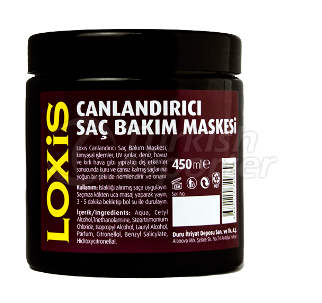 Masque de soins capillaires