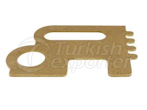 3 mm. Material de arroz Cnc Laser Cut