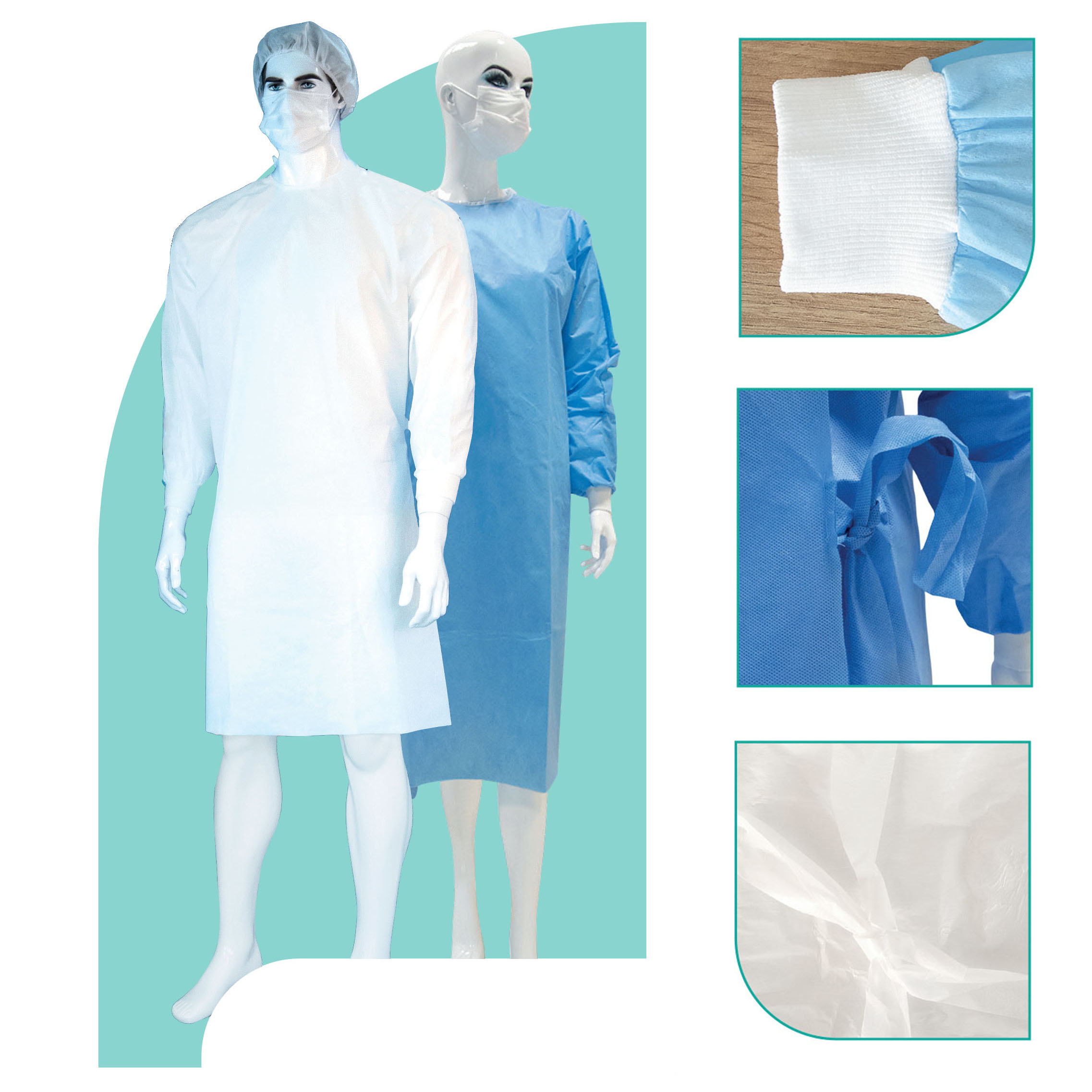 Level 3 Gown - PES+PE 