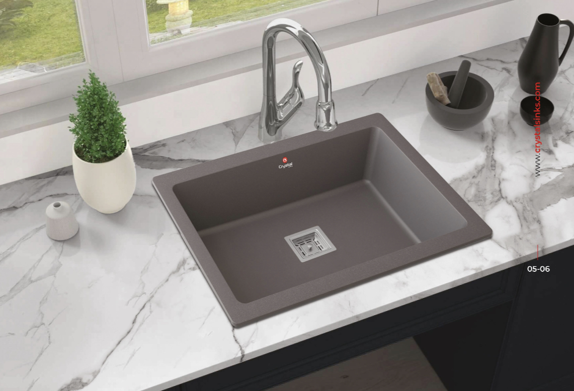 Quartz kitchen sink