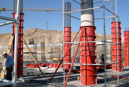 CIRCULAR STEEL COLUMN FORMWORK