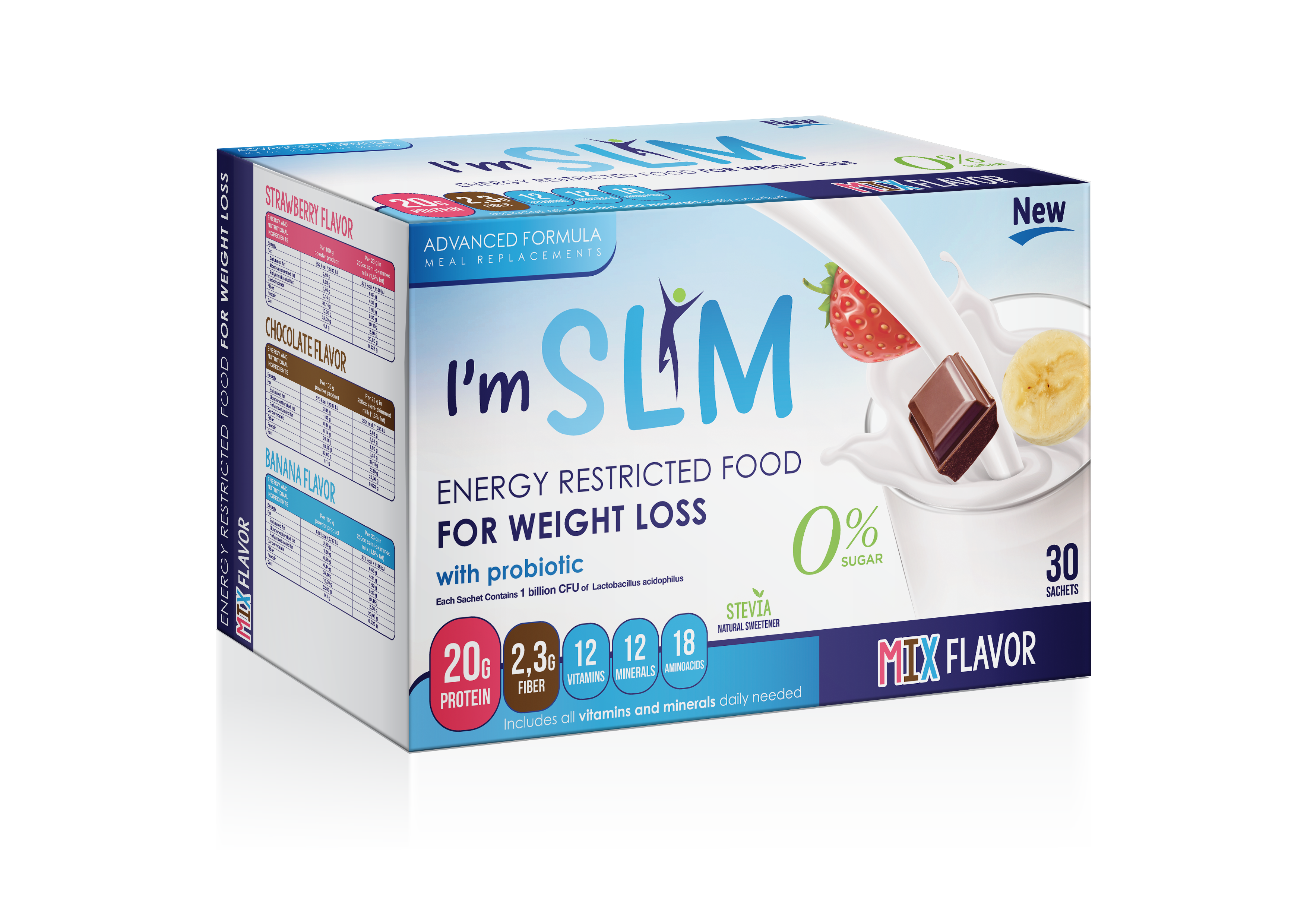 LOW CALORIE DIET MEAL MIX FLAVOR