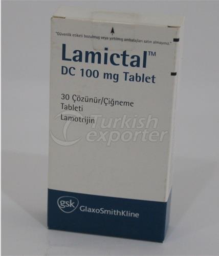 Lamictal D C 100 Mg 30 Tb