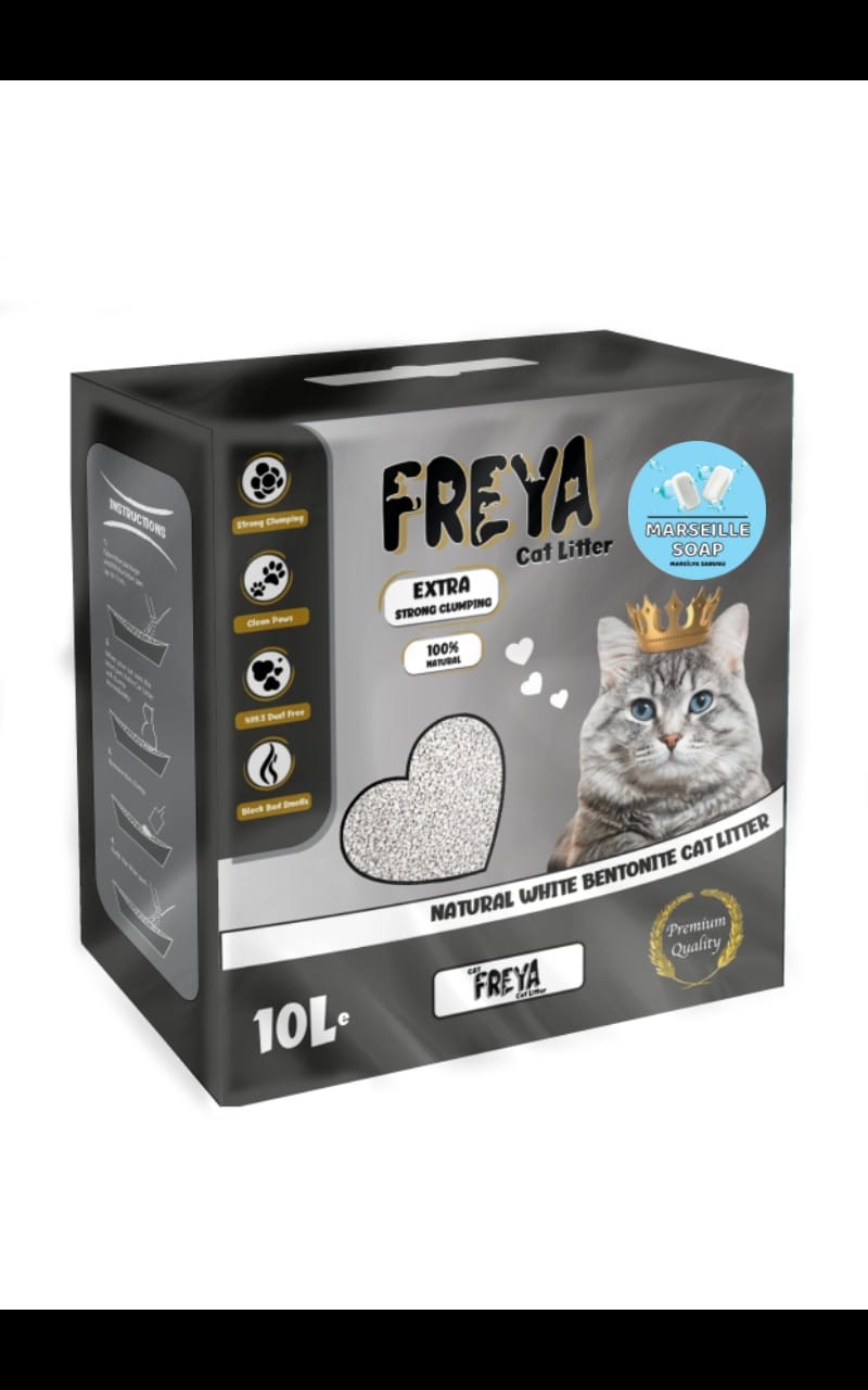 FREYA CAT LITTER MARSILYA SOAP 5 ЛТ И 10 ЛТ