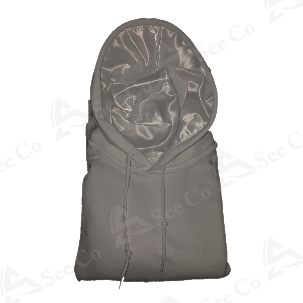 Best Selling customizable satin lined hoodie Custom embroidery With New Stream