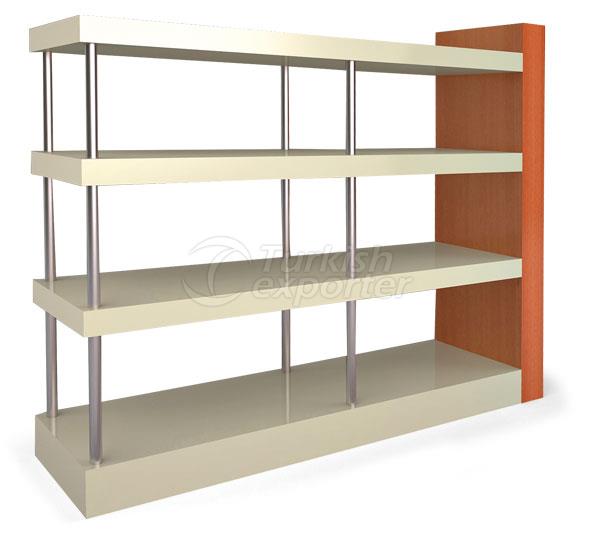 Wooden Glassware Shelf Systems