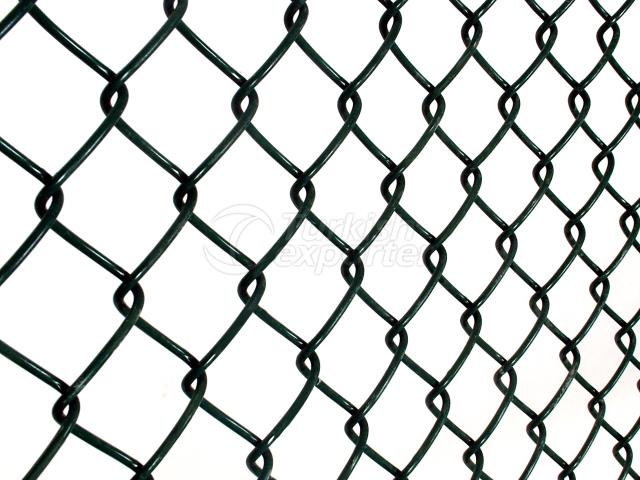 PVC COATED CHAIN LINK FENCE