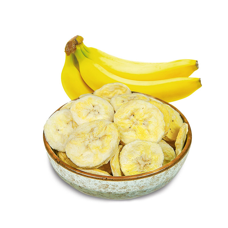 Banane lyophilisée