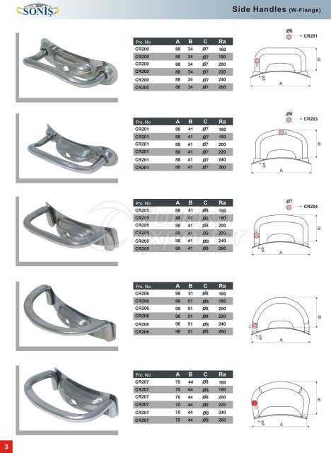 Stainless Steel Side  Handle