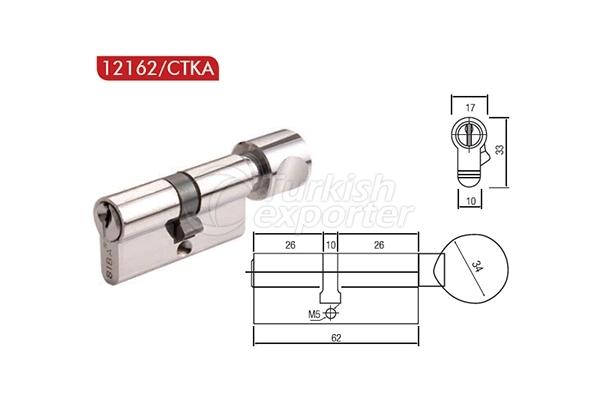 Aluminium Normal Key Cylinders 12162-CTKA