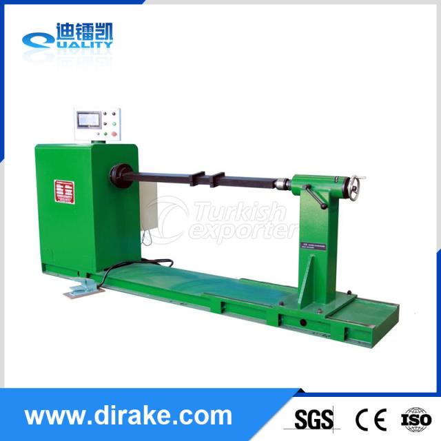 horizontal coil winding machine