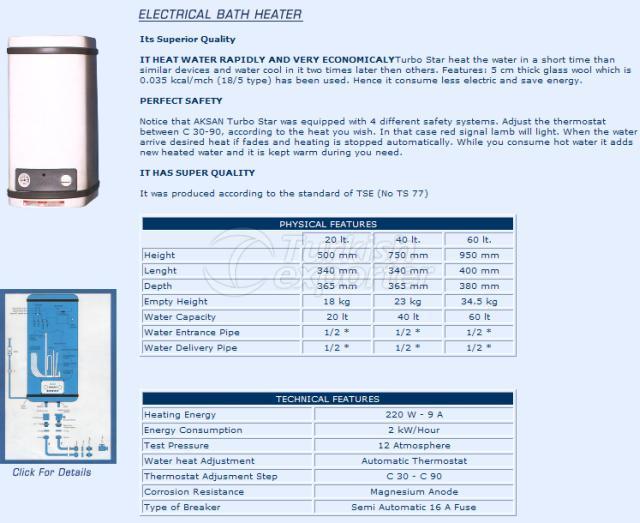 WH Electrical Bath Heater