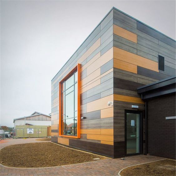 Compact Laminate Facade