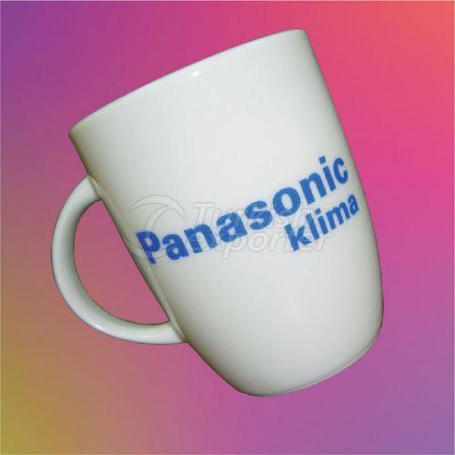 Tasses en porcelaine imprimées avec logo personnalisé - 11