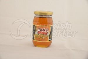 Glass Jar - Honey Flavored Syrups