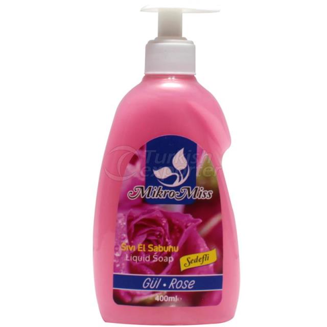 Sabão de mão líquido Rose 400 ML