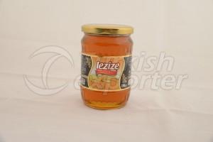 Glass Jar - Honey Flavored Syrups