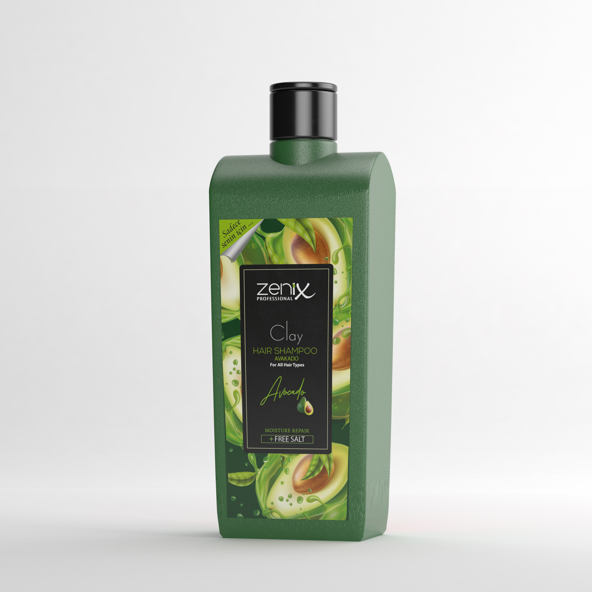 Zenix Clay Hair Shampoo Черный чеснок / Авокадо / Кокос / Гранат