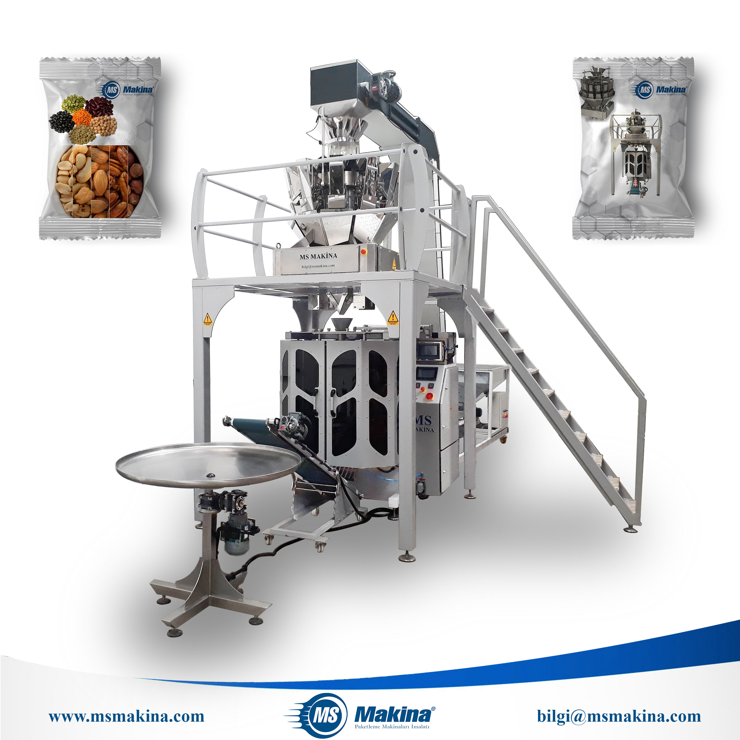 Multihead VFFS Packaging Machine