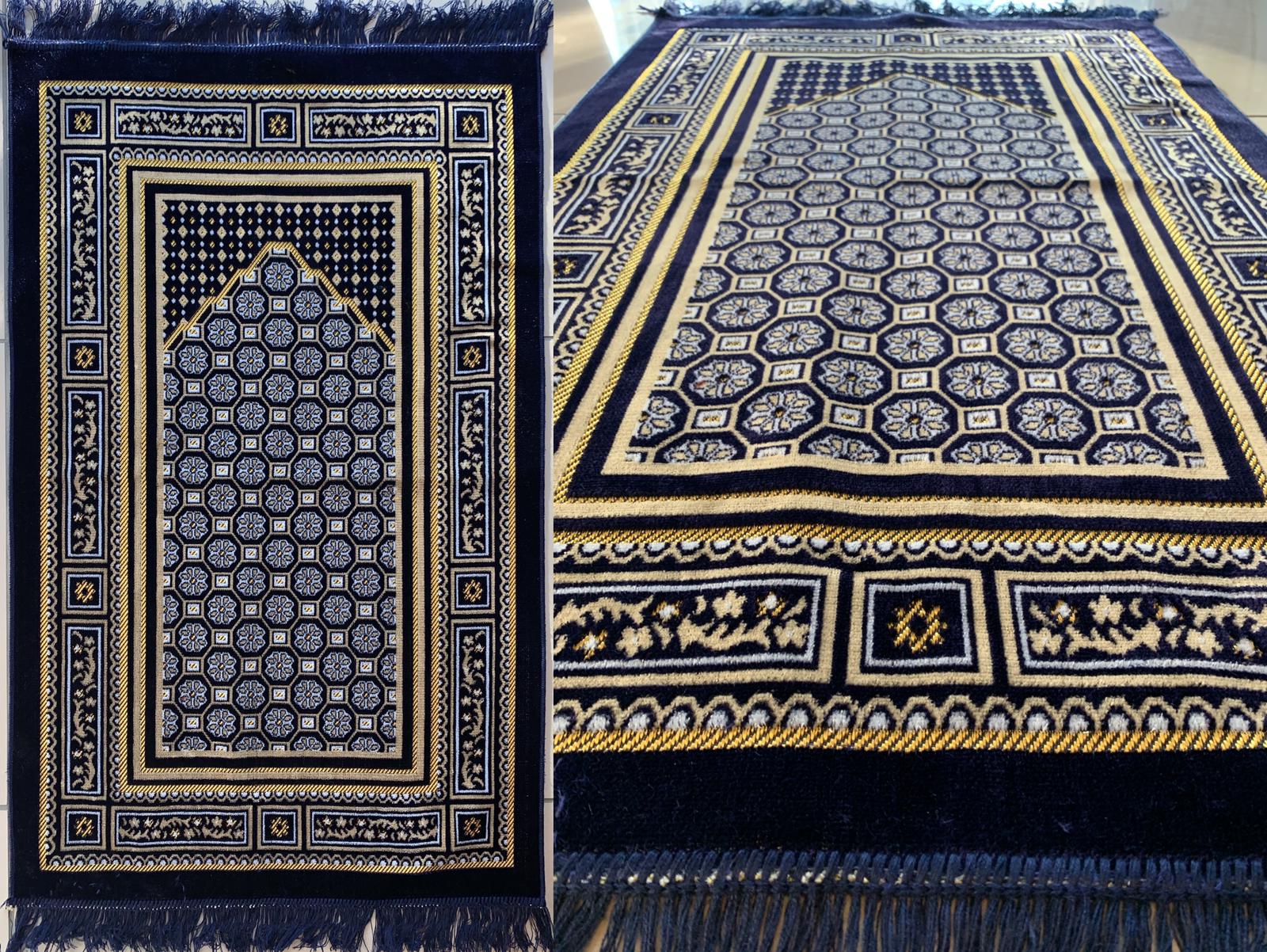 velvet prayer rug