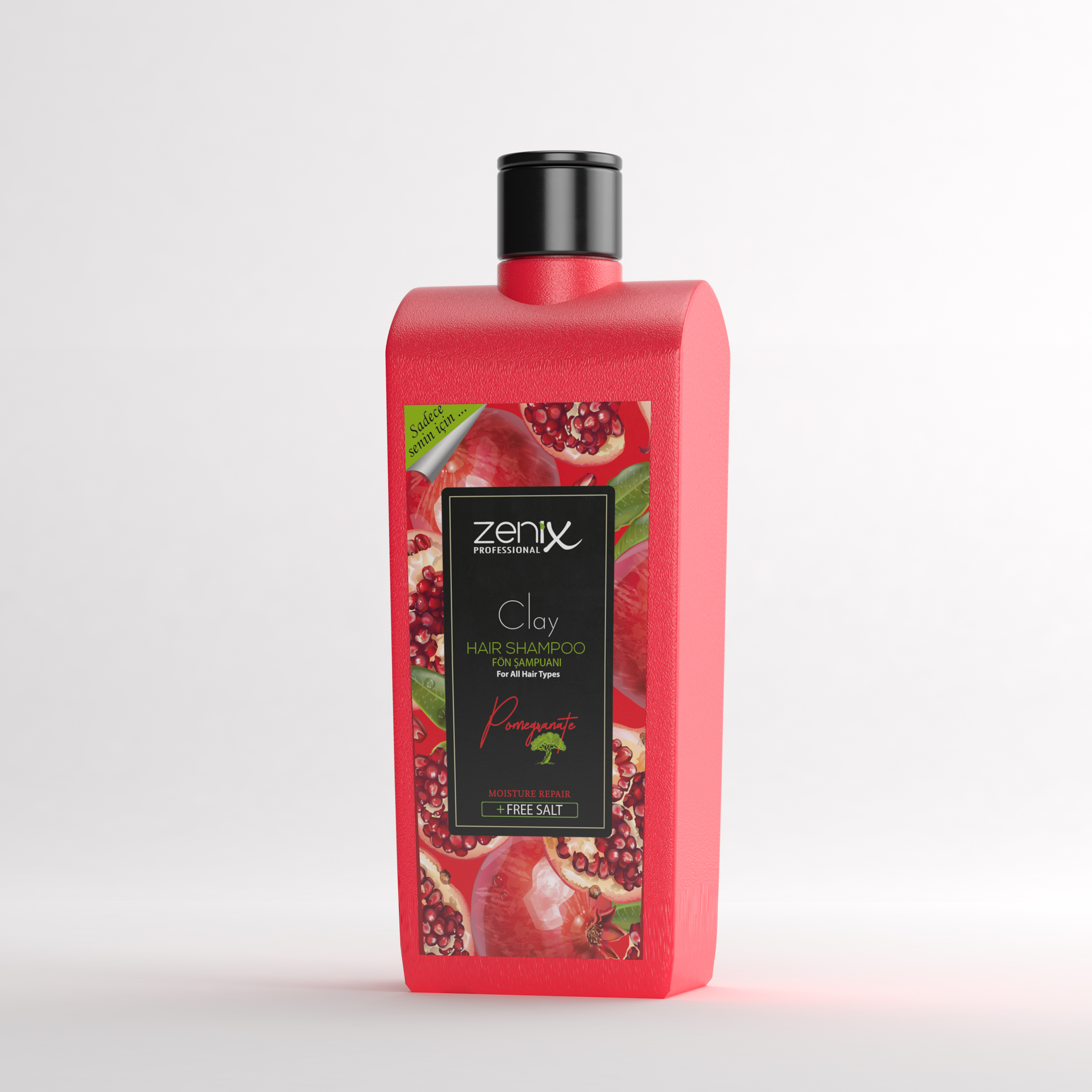 Zenix Clay Hair Shampoo Черный чеснок / Авокадо / Кокос / Гранат