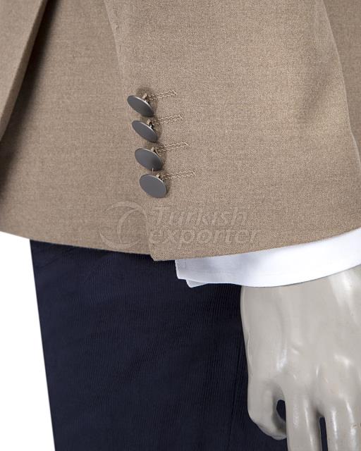 Slim Fit Camel Jacket Fabric