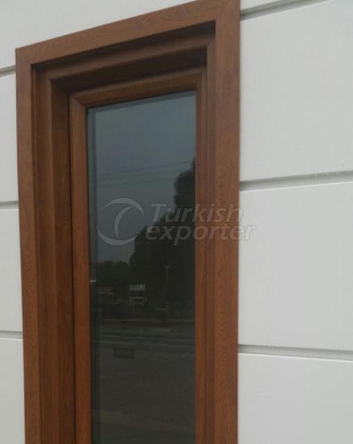 Pvc Door Systems 120mm Dorado Gold
