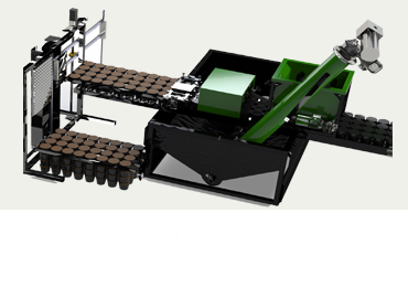 Potted Peat Filling Machine