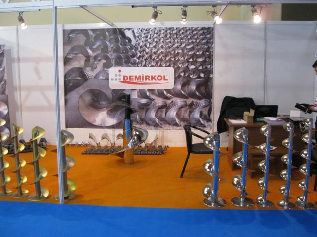 Steel and Chrome Spiral Leaf