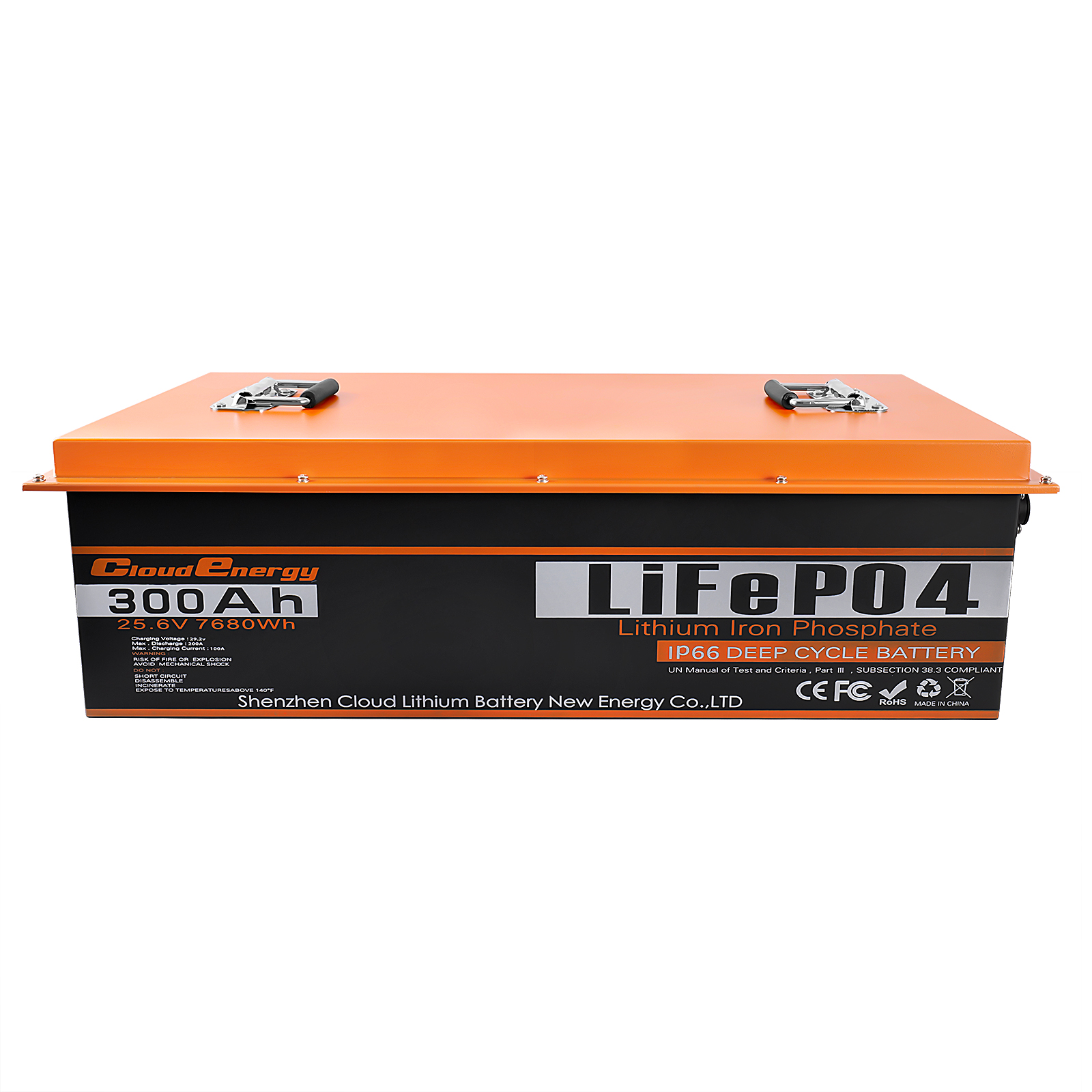 24V 300Ah LiFePO4 Deep Cycle Battery