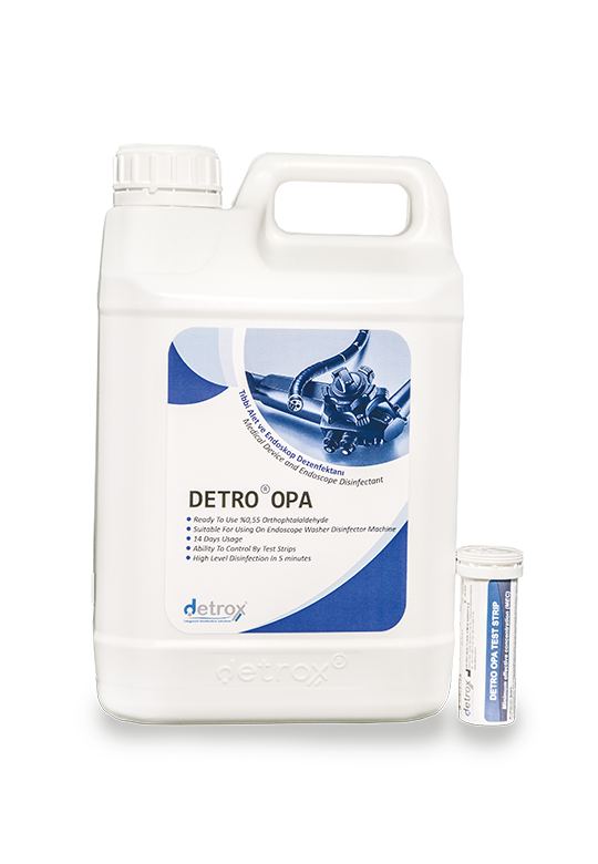Detro OPA High Level Disinfectant for Medical Instruments and Endoscopes 
